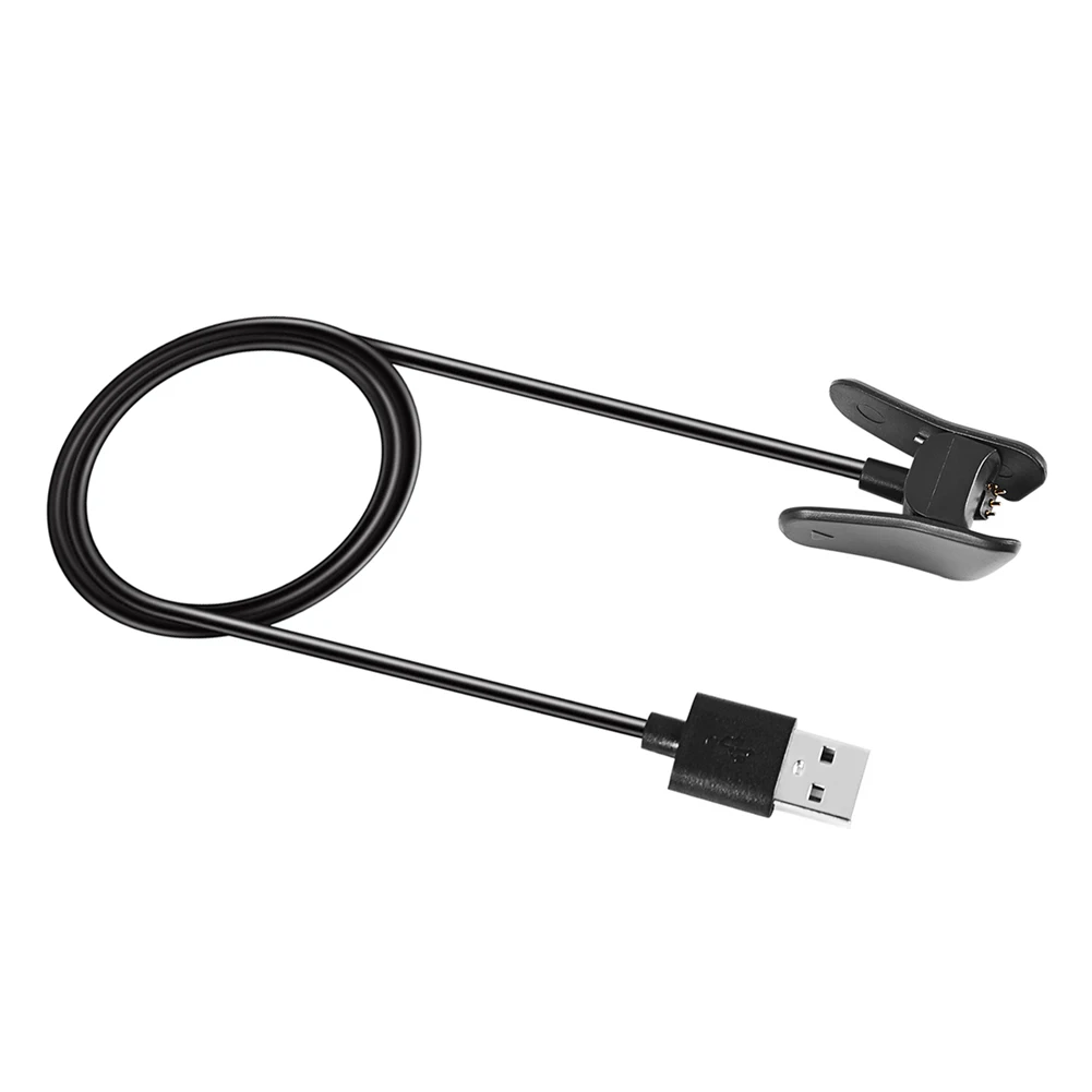 1m USB Charging Cable Cord Short Circuit Protection Charger Cable Adapter Support Data Transmission for Garmin Vivosmart 4