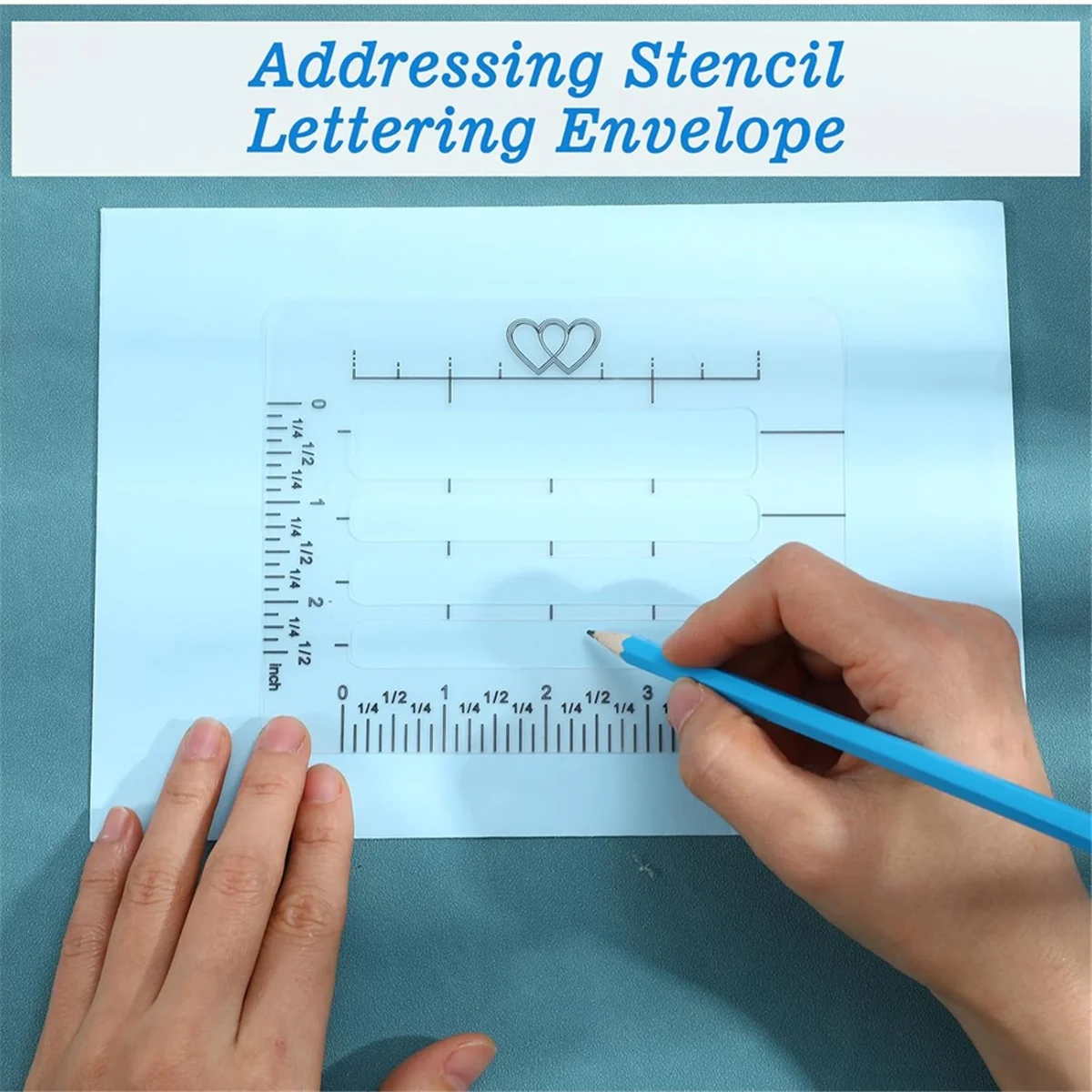 

ABNJ 6Pcs Straight Line Stencil Template for Journaling,Stencils for Journaling Spacing Line Lettering Guide,Planner Stencils