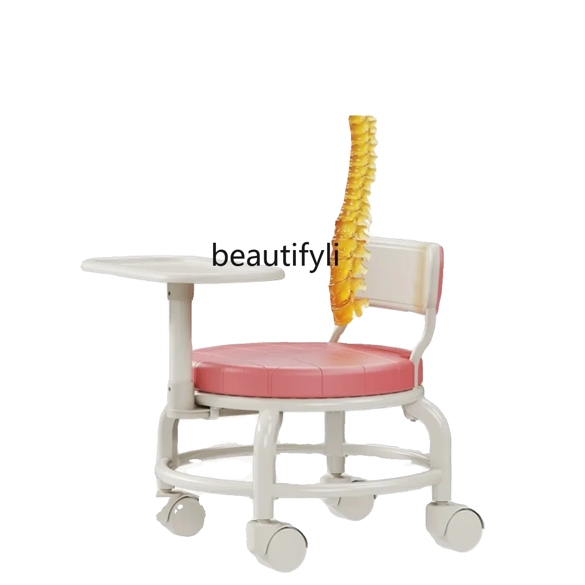 Growth Chair with Roller Skating Fun Occurrence Baby Chair Multi-Functional Dining Table and Chair Household Small Bench