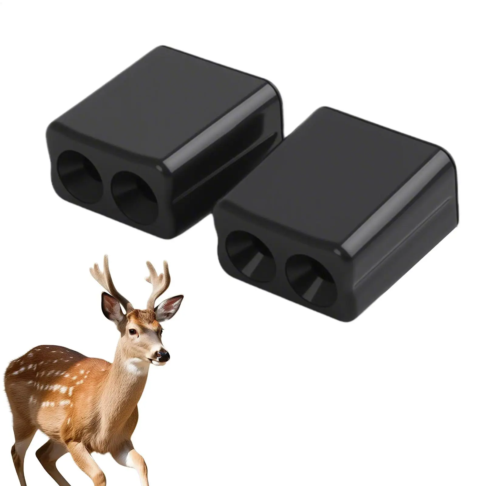 

Deer Horns For Vehicles 1 Pair Ultrasonic Protector Deer Alerts Warning Devices For Night Highway Camping Road Trip Driving