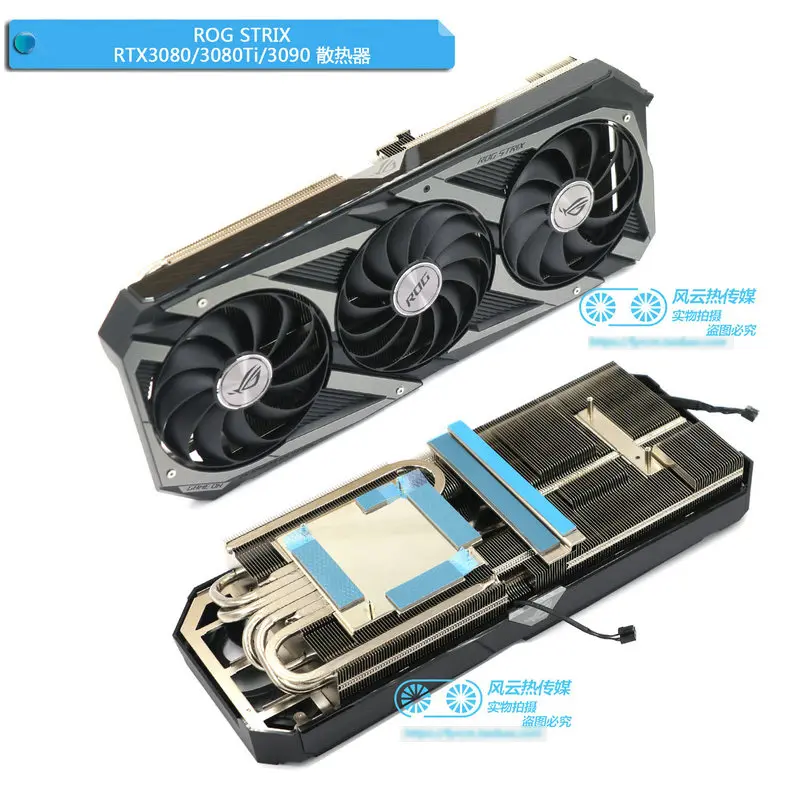 New the Cooler for ASUS ROG STRIX RX6700XT RTX3060ti RTX3070 RTX3070Ti RTX3080 RTX3080ti RTX3090 Graphics Video Card