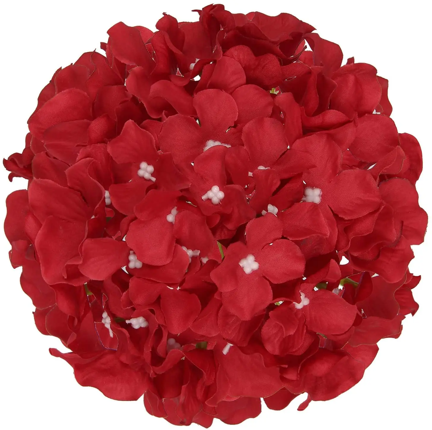5pcs 54 Köpfe Seide Hortensien köpfe künstliche Blumen Köpfe mit Stielen gefälschte Hortensien blumen für Hochzeit Party Dekoration zu Hause – Detail 7