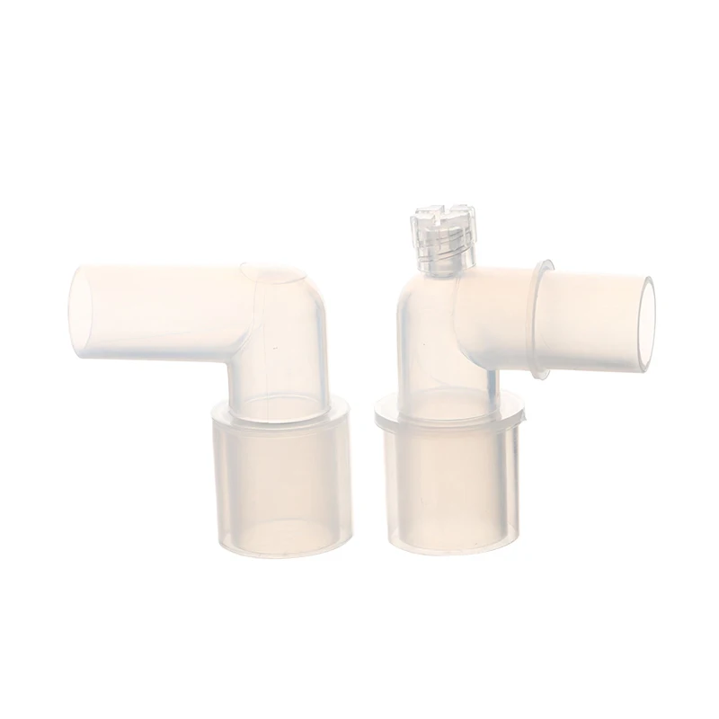 

1PCS 90 Degree Anesthesia Tube L-shaped Connector Elbow Circuit Tracheal Intubation Connector