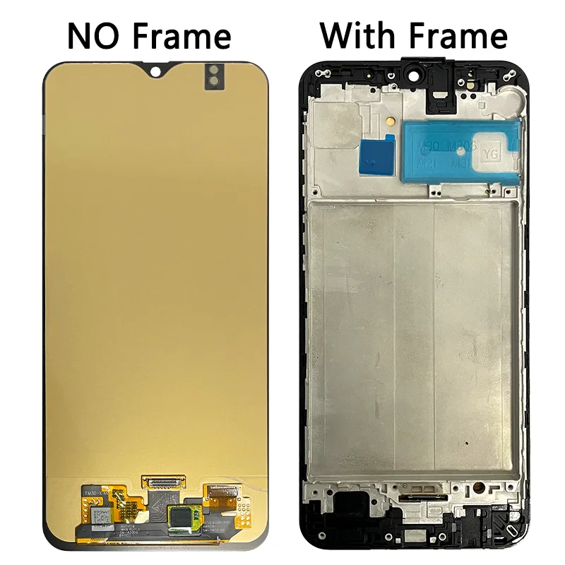 Imagem -04 - Super Amoled para Samsung M31 Lcd M315 M315f Sm-m315f Display Lcd Tela de Toque Digitador Assembléia Mais Servicepack Novo 6.4