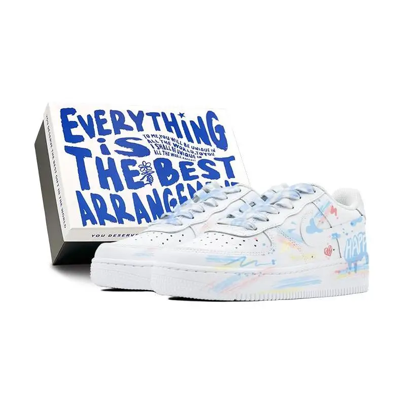 【Customize】Nike Air Force 1 Skateboarding Shoes Women's Sneakers shoes DH2920-111