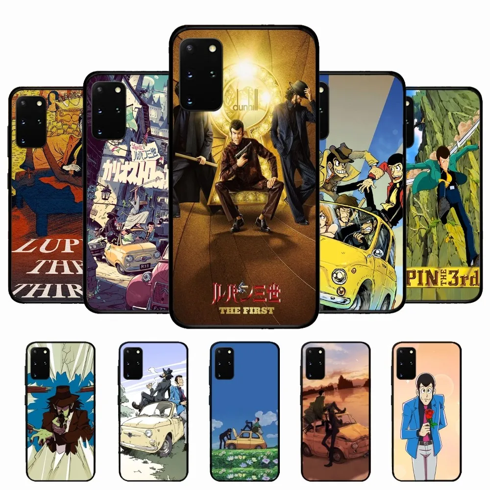 

Lupin The Third Anime Phone Case Silicone PC+TPU For Samsung S10 20 30 22 23 24 Plus Lite Ultra Cover