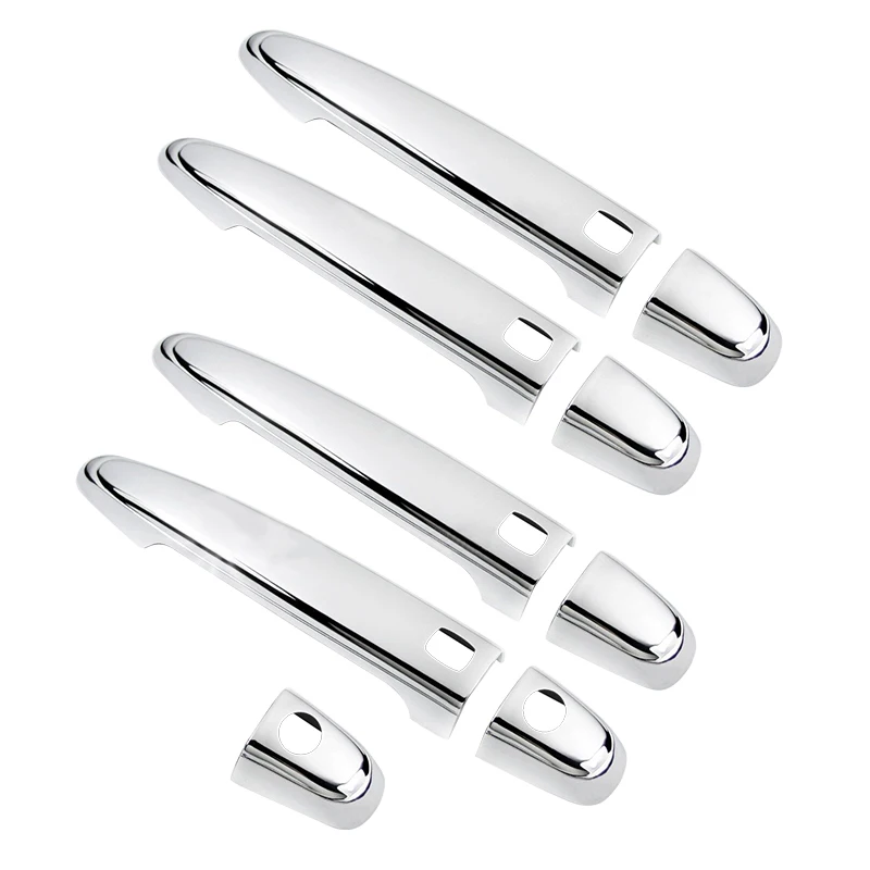 1 Set Exterior Door Handle Cover Trim Fit For Lexus LS430 Sedan 2001 2002 2003 2004 2005 2006 Chrome Style