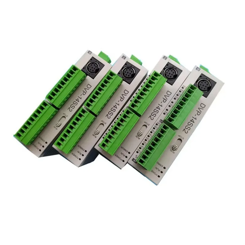 100% Original Brand New SS2 Series PLC Programmable Controller DVP14SS211R Relay Output 24VDC 8DI 6DO Boxed