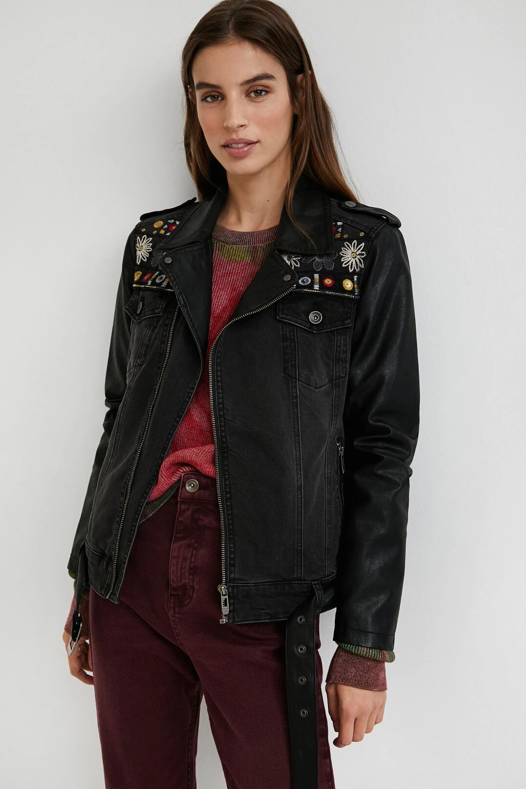 

Foreign trade original new fashion Tiger Eye thin cotton coat