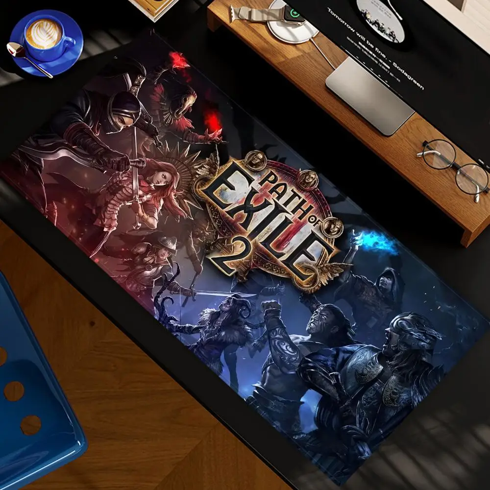 P-Path of Exile 2 Mouse Pad XXL Computer Accessories Large Keyboard Laptop Table Pad The New Product Gamer Gaming