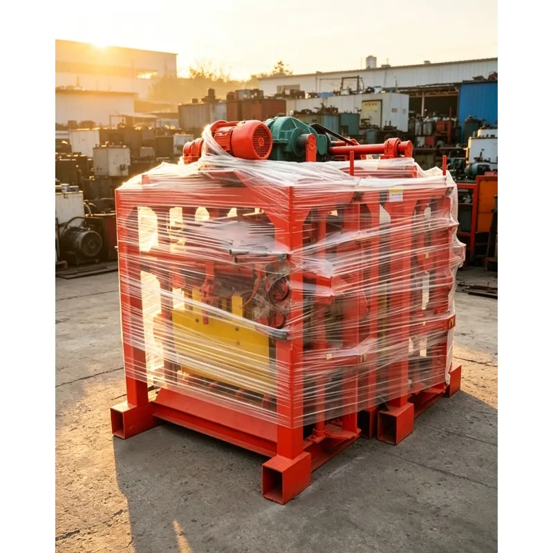 Mobile Clay Brick Interlocking Paving Making Machine Fully Automatic Bricks Manufacturing Equipment Concrete Block Machine