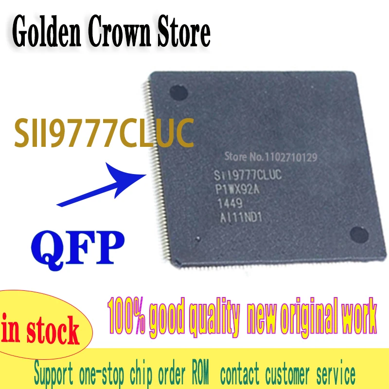 1PCS/lot   SII9777CLUC SIL9777CLUC QFP208  work New original In Stock