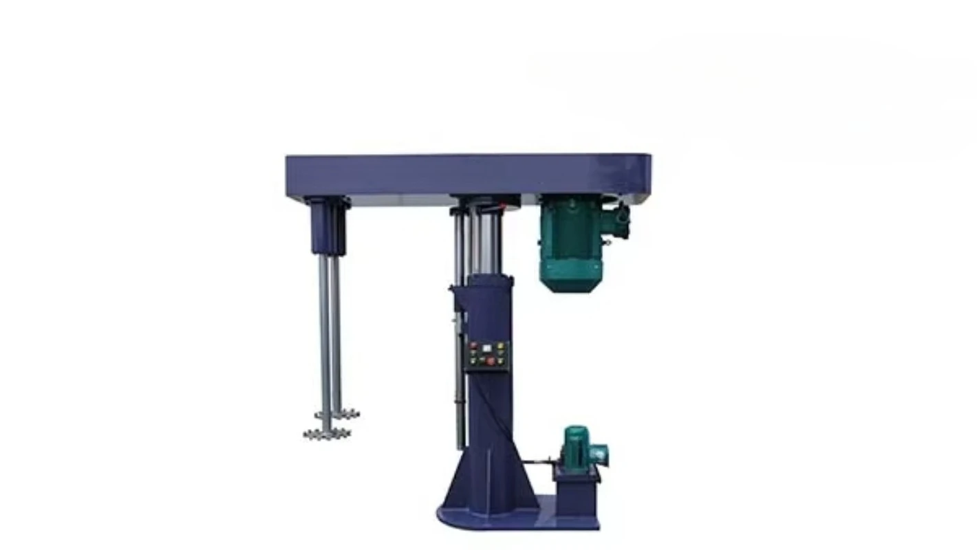 High Speed dispersing Equipment Double shaft mixing Ground type for kinds of liquid and power materials