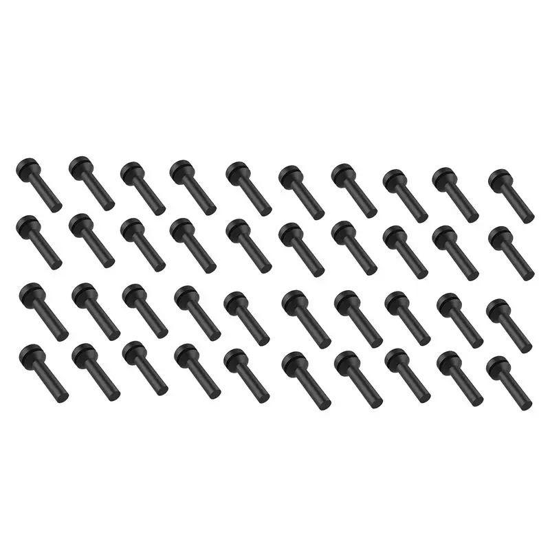 A53Q-Grate Rubber Feet Mat Replaces WB02X24790 For GE Gas Stove Top Range Burner Grate Cooktop Foot Bumper Replacement 40 Pack