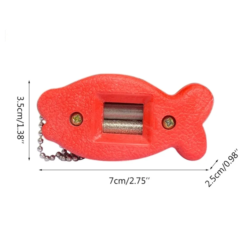 Diamond Sandstone Double-side Ice Skate Sharpener Portable Hanging Ice Hockey Shoe Blade Grinder Maintenance Accessory view 6