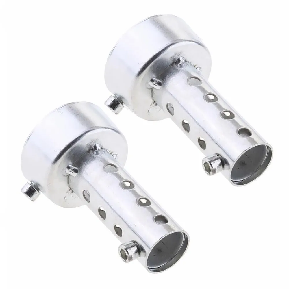 

48mm Motorcycle adjustable Exhaust Pipe Silencer Muffler Insert Baffle 2 pcs 、