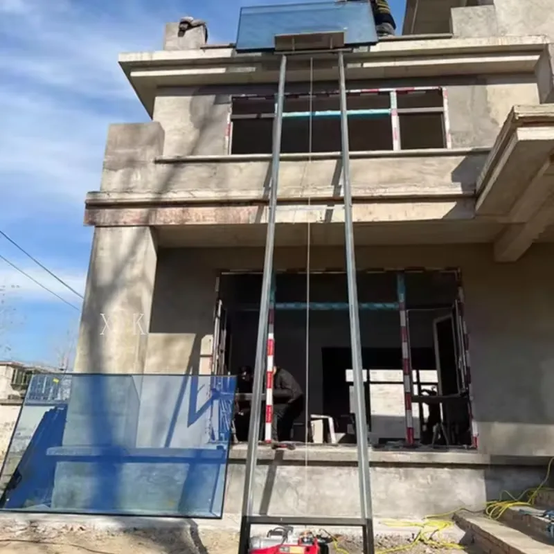 Flip Type Solar Panel Lift Electric Small Glass Door Window Hoist Portable Lift Truck Mounted Crane