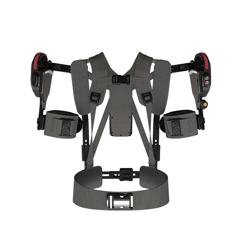 Upper limb assisted exoskeleton robot support and fixation