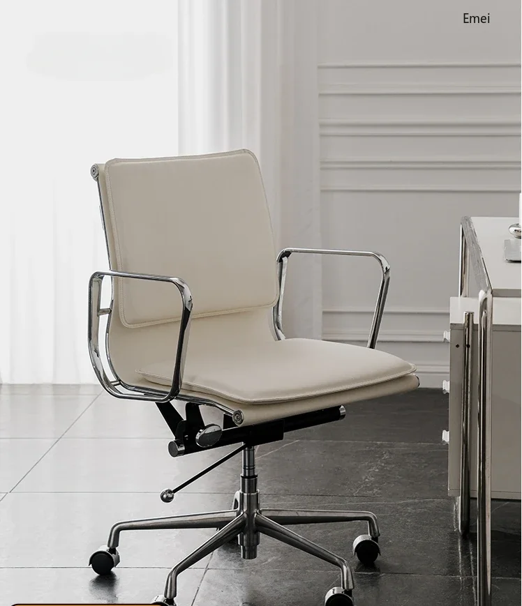 

Скандинавский простой современный дизайн, офисное компьютерное кресло, домашнее подъемное кресло с поворотной спинкой для отдыха