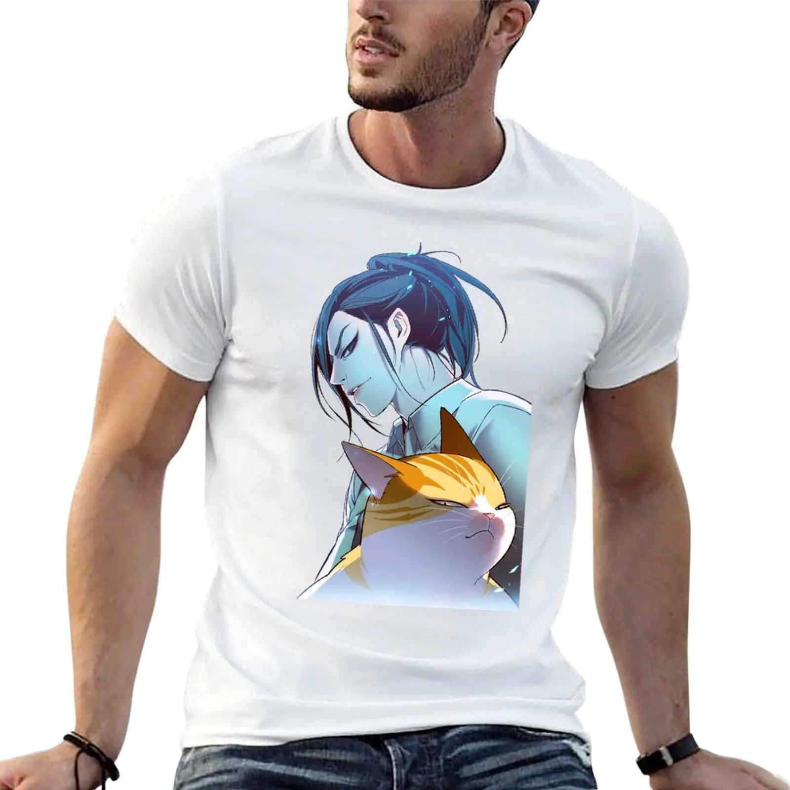 

t men T-Shirt cotton shirts g 100% man for t man Eleceed shirts kayden