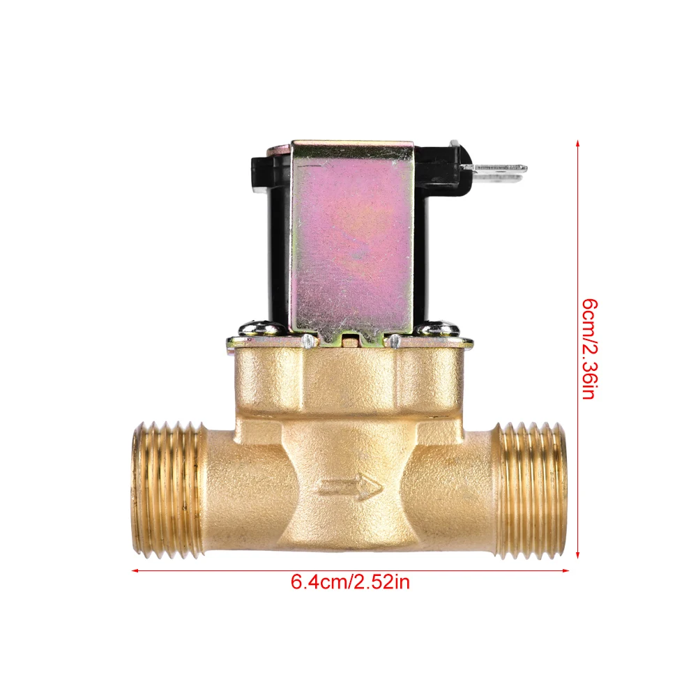 DC Water Valve Electric Valve Water Valve G1/2\