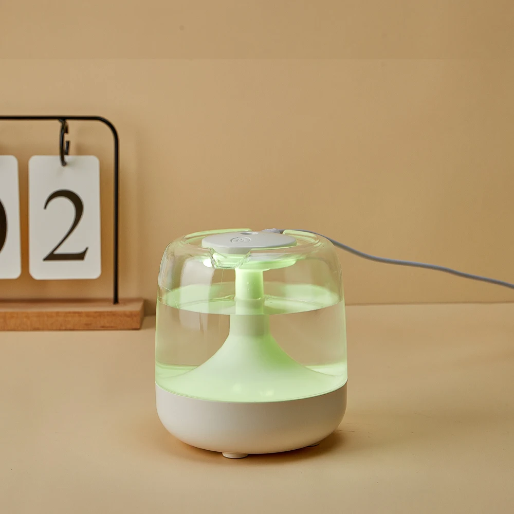 Portable Humidifier USB Desktop Indoor Air Atomization Humidifier Household Mute Large Spray Humidifier 650ML