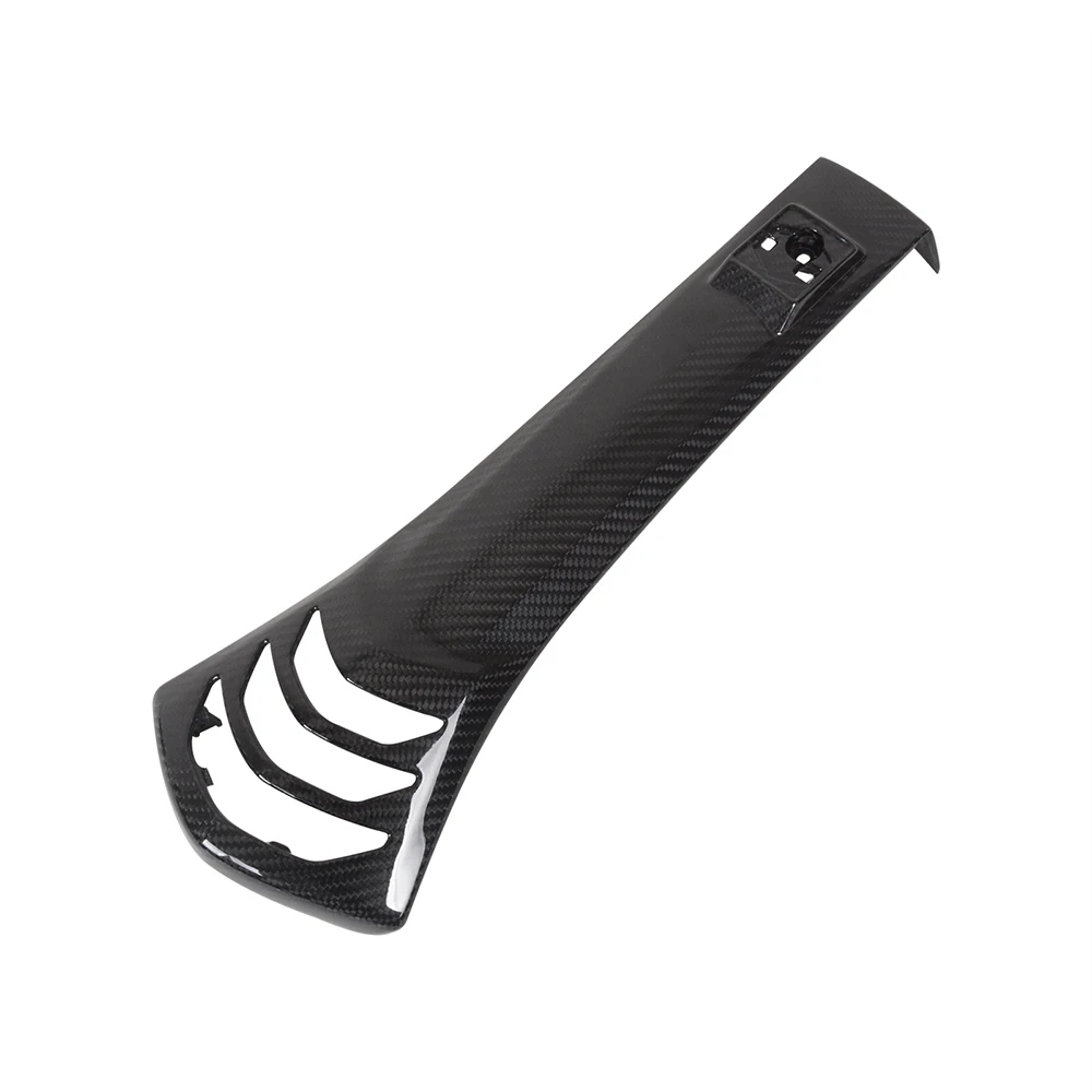 100% Carbon Fiber Motorcycle Front Belt Horn Cover Fairing Accessories For GTS300 2023 2024