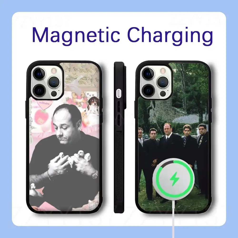 

The S-Sopranos Phone Case For iPhone 17,16,15,14,13,12,11,Pro,Max,Plus,Air,Mini,SE Magsafe Magnetic Wireless Charging
