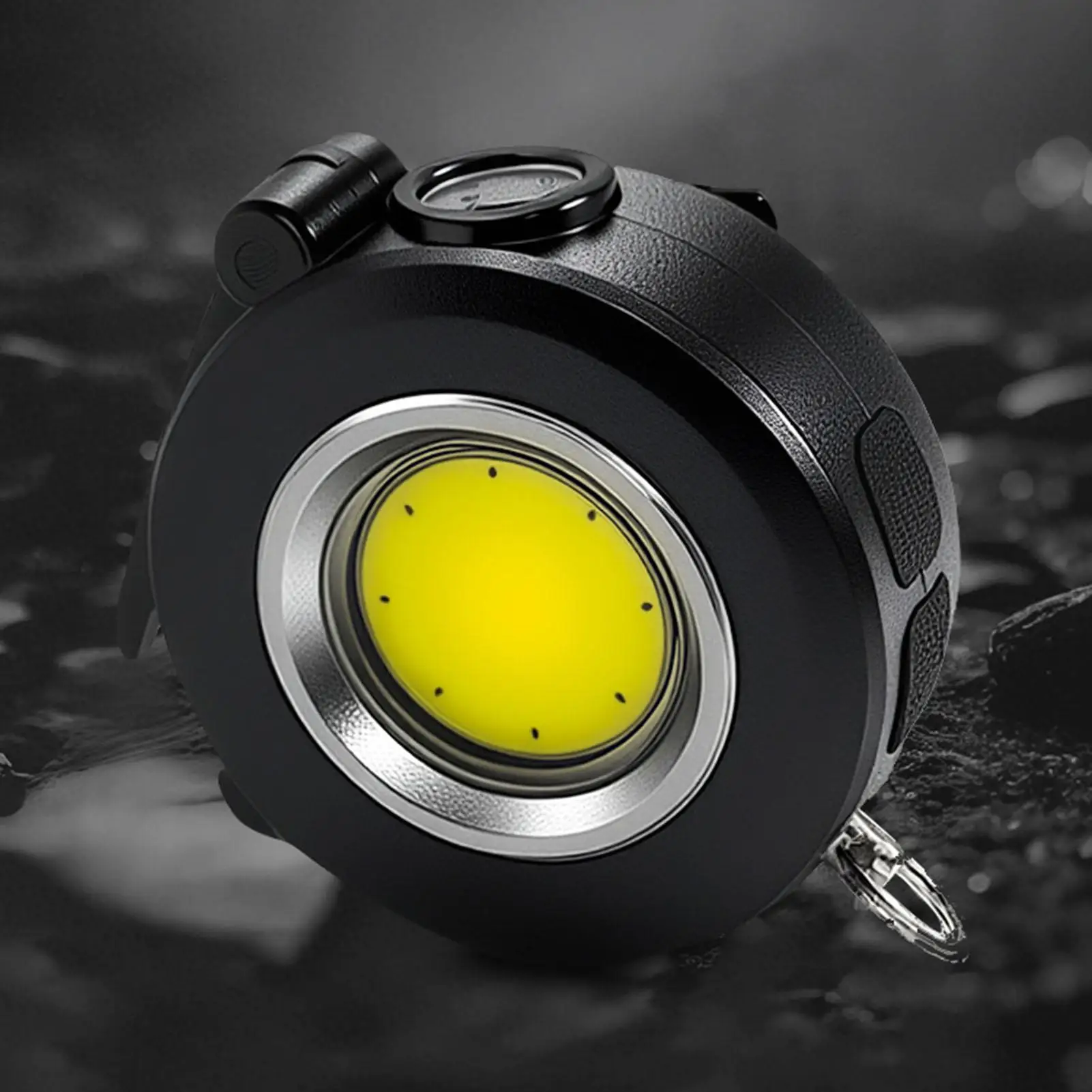 Keychain Light Portable Mechanic Light With Bottle Opener Rechargeable Key Chain Lamp For Car Repairing Fishing Running Biking