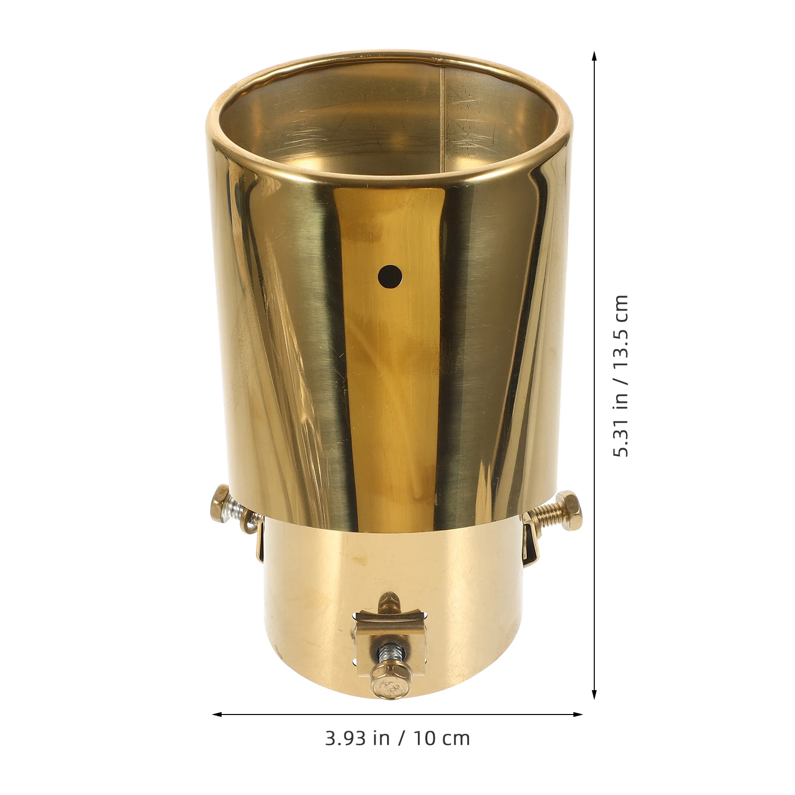 

Stainless Steel Car Tip Single Exhaust Muffler For Car Exterior Accessories Enhances Driving Comfort Durable Corrosion Resistant