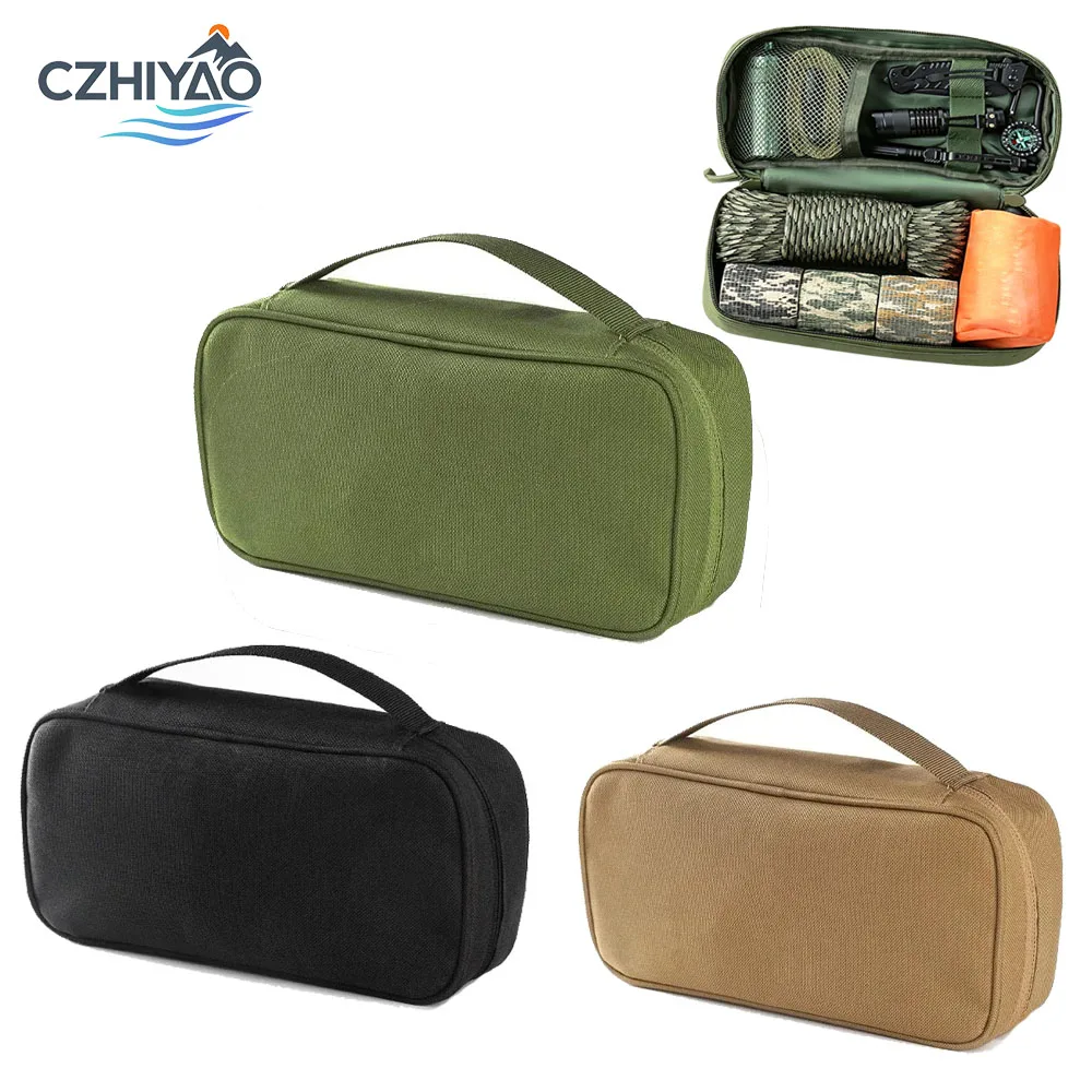 

CZHIYAO Multi-Purpose Tactical Organizer Pouch,Portable EDC Bag for Tools,Toiletries&Emergency Supplies Outdoor Activities&Daily