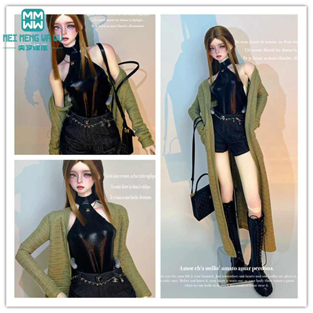 

Одежда для куклы Модный свитер, вязаная куртка Подходит для куклы 58-60 см 1/3 BJD SD DD в подарок для девочки