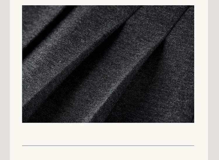 SENTUBILA Damen-Plisseerock aus Wollmischung 2026, hochtaillierter A-Linien-Midirock, eleganter, einfarbiger Winterrock für Damen im Büro 154QP5742 – Detail 33