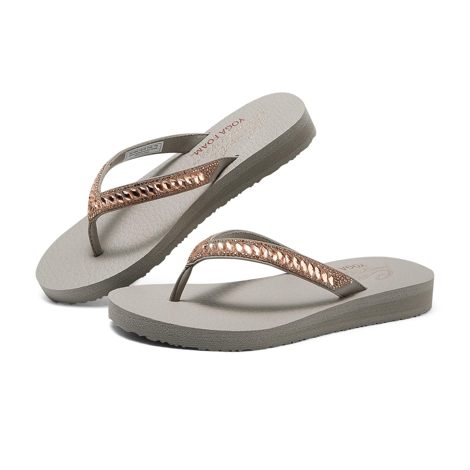 

Skechers Ladies 2025 новые легкие модные повседневные износостойкие шлепанцы 119659 -TPE