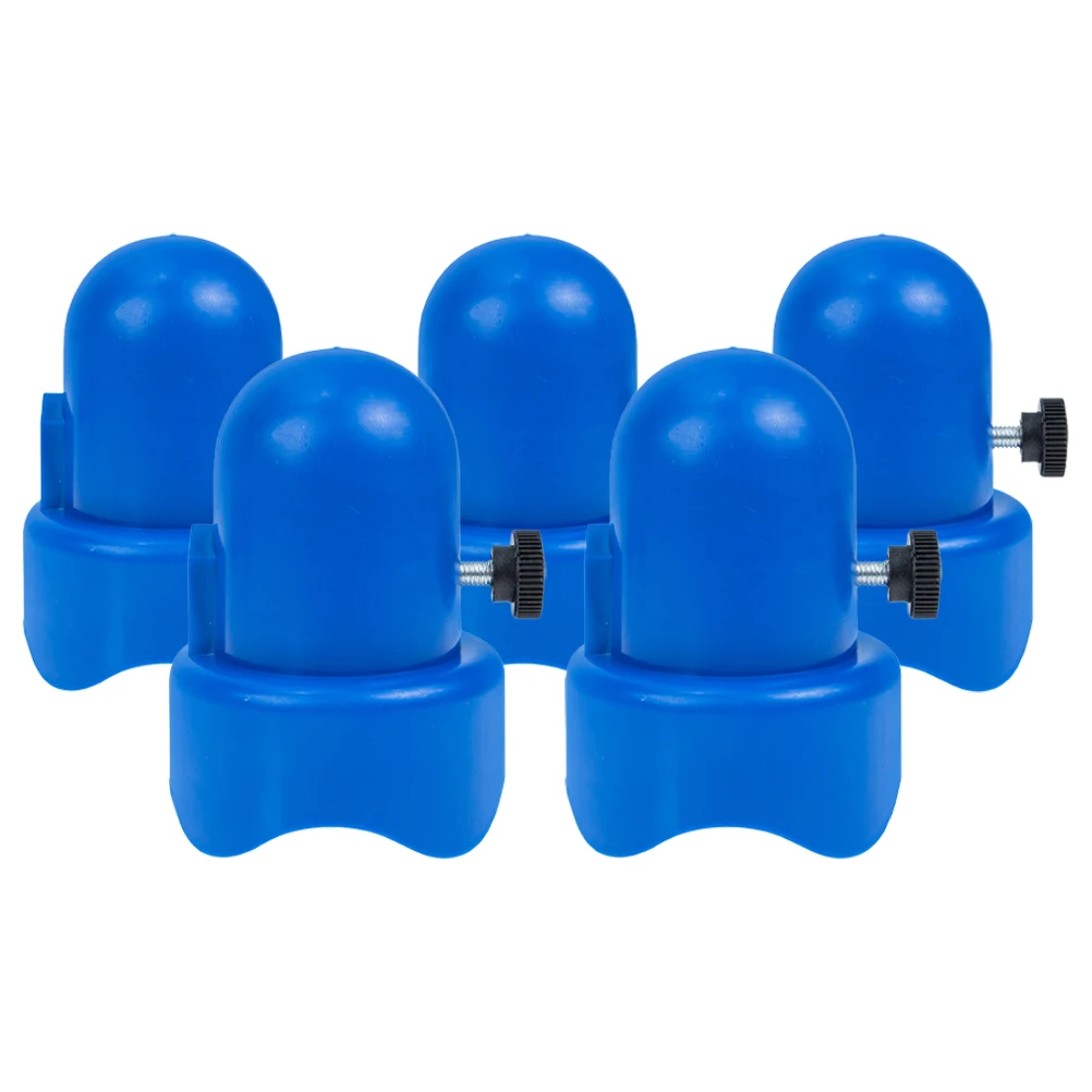 

5 Sets Trampoline Tube Protectors Replaceable Rod Cover Wear-Resistant Plastic Parts Enclosure Pole Caps Durable Professional