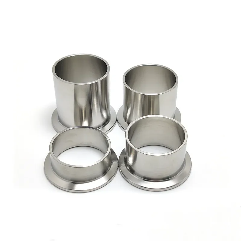 Vacuum Chuck Pipe Connector KF10 KF16 KF25 KF40 KF50 20mm Length 304 Stainless Steel Ferrule Flange Fitting Joint