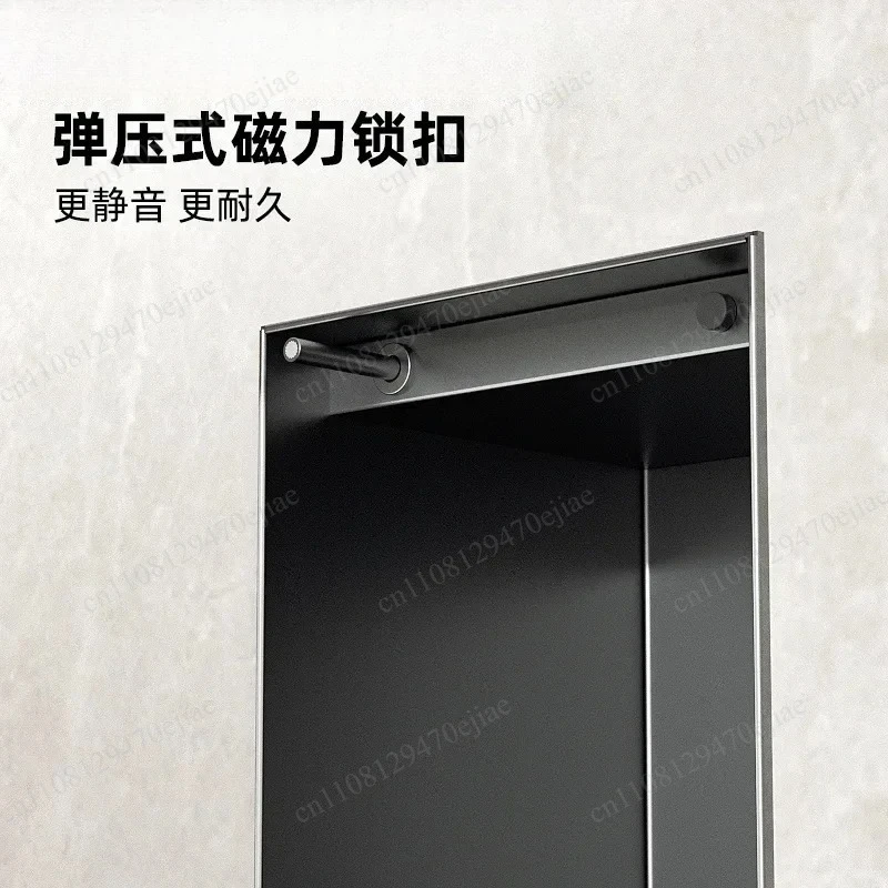 Recessed Wall Niche Toilet Brush Holder Hidden Stainless Steel Bathroom Storage Customizable