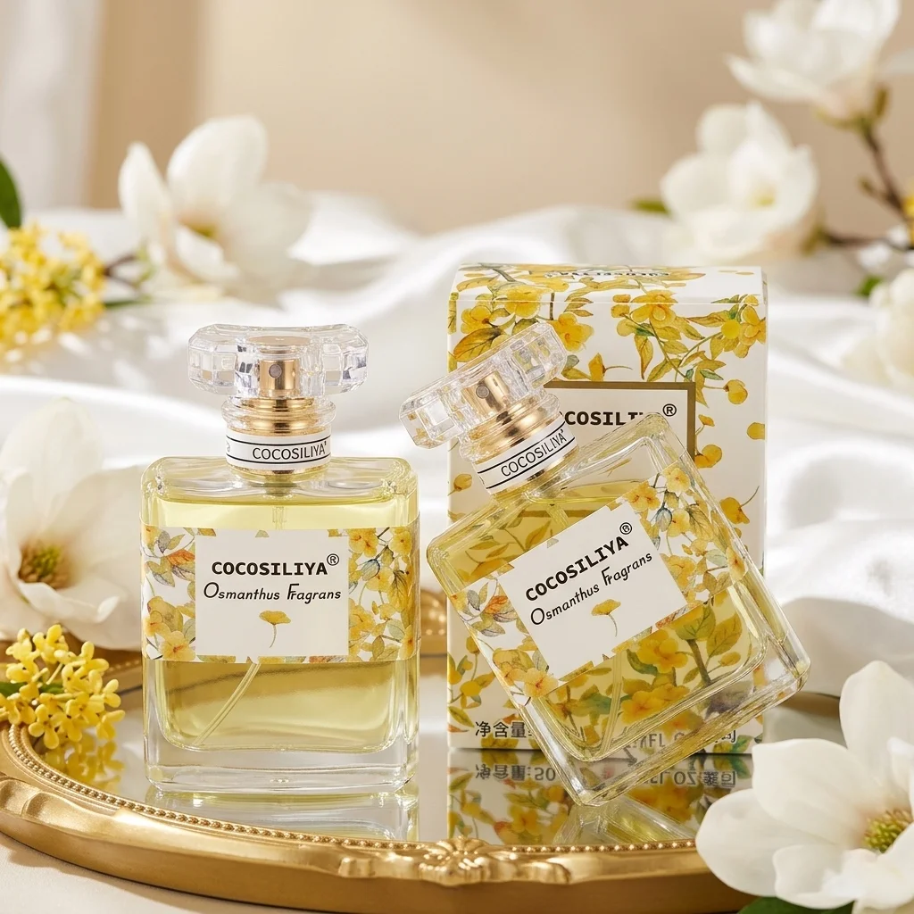COCOSILIYA Women's Perfume, 1.7oz X 2 Pack, Unisex Fragrance, Natural Floral Scent, Lily, Rose, Osmanthus, Lavender. Fresh and Elegant, Suitable for Everyday Wear and the Office. | Ideal for Gifting or Personal Use, a Top Choice for Women's Gifts. view 5