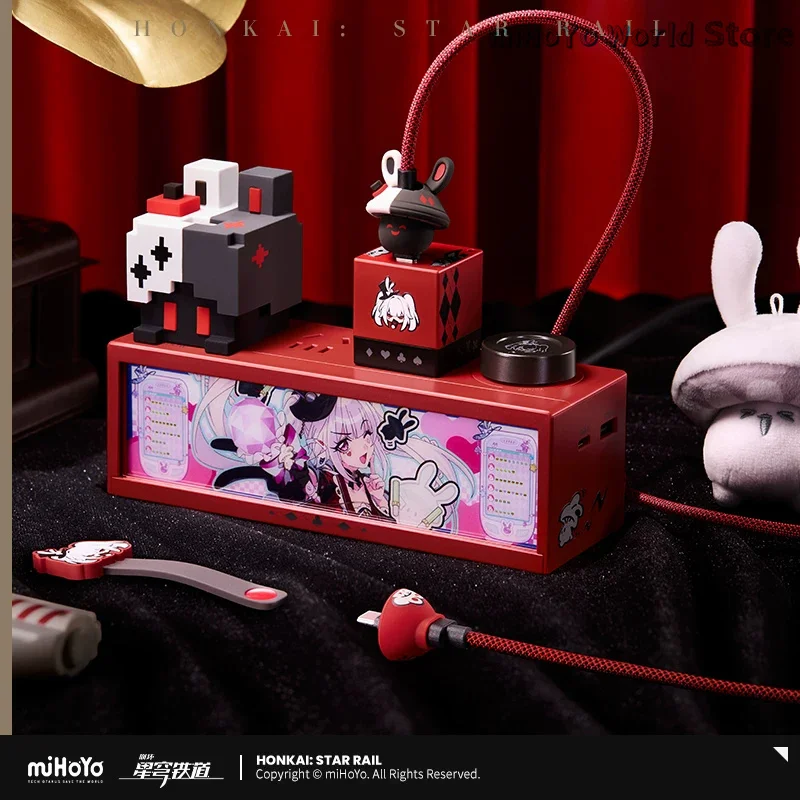 Original Merch Honkai Star Rail Sparxie Socket Cosplay Sparxie Series Accessory 36W Socket Doujin Birthday Gifts