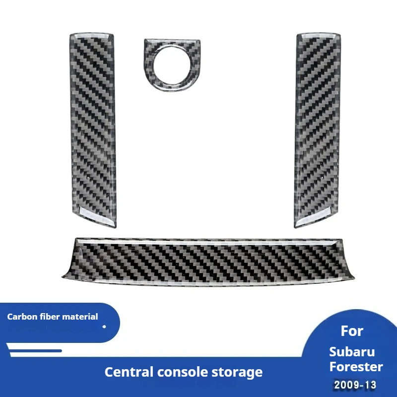 

Для 09-13 Subaru Forest Man ящик для хранения из углеродного волокна дымовое освещение декоративная наклейка аксессуары для модификации интерьера