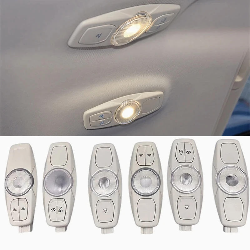

For Ford Focus 3 4 MK3 MK4 Kuga Escape New Mondeo Everest EDGE 2012-2017 Car Reading light LED Ceiling Reading Light Dome L