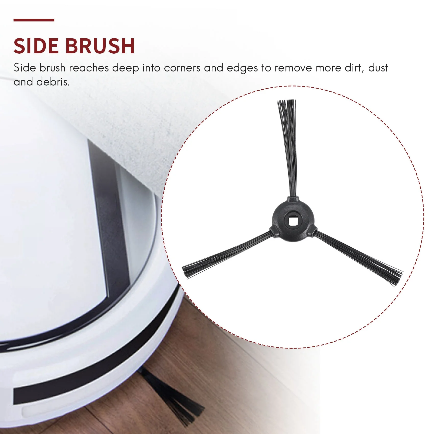 SweeperHauptbürste/HEPA-Filter/Mopptuch für M501-A/T700/U180/M571 Roboter-Staubsauger-Teile, Ersatzzubehör