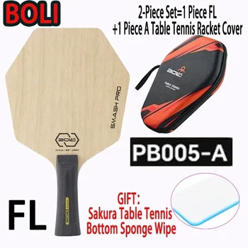 Yeni Altıgen Masa Tenisi Raket Alt Plaka Saldırı Kontrolü Saf Ahşap Profesyonel Ping-pong Bıçak Masa Tenisi Raket yatak örtüsü seti