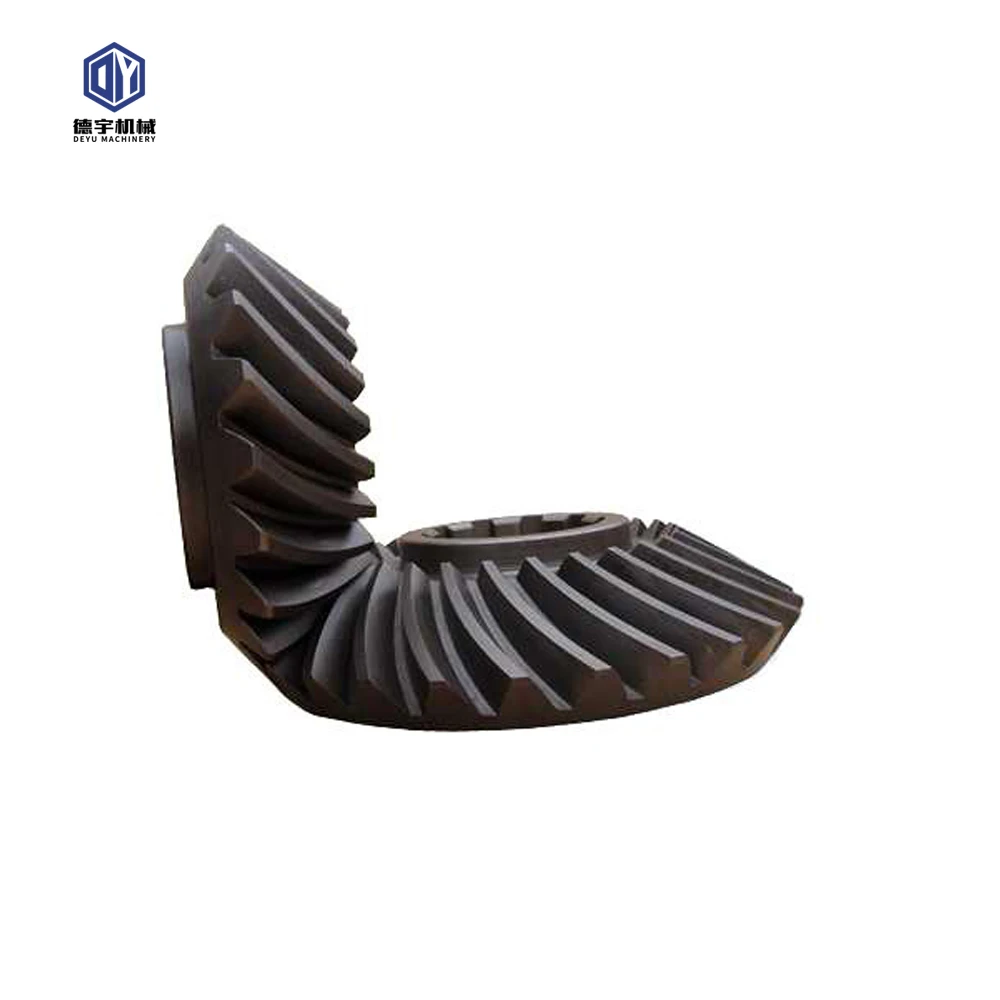 

Pinion Forged Custom Steel Spiral Bevel Gear Boxes with Hard Tooth Surfaces for Tractors