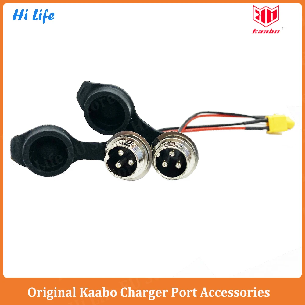 Official Kaabo Charger Port for Kaabo Mantis 8/10 Kaabo Wolf Warrior X/11/ King+ Kaabo Wolf Warrior/King GT Electric Scooter