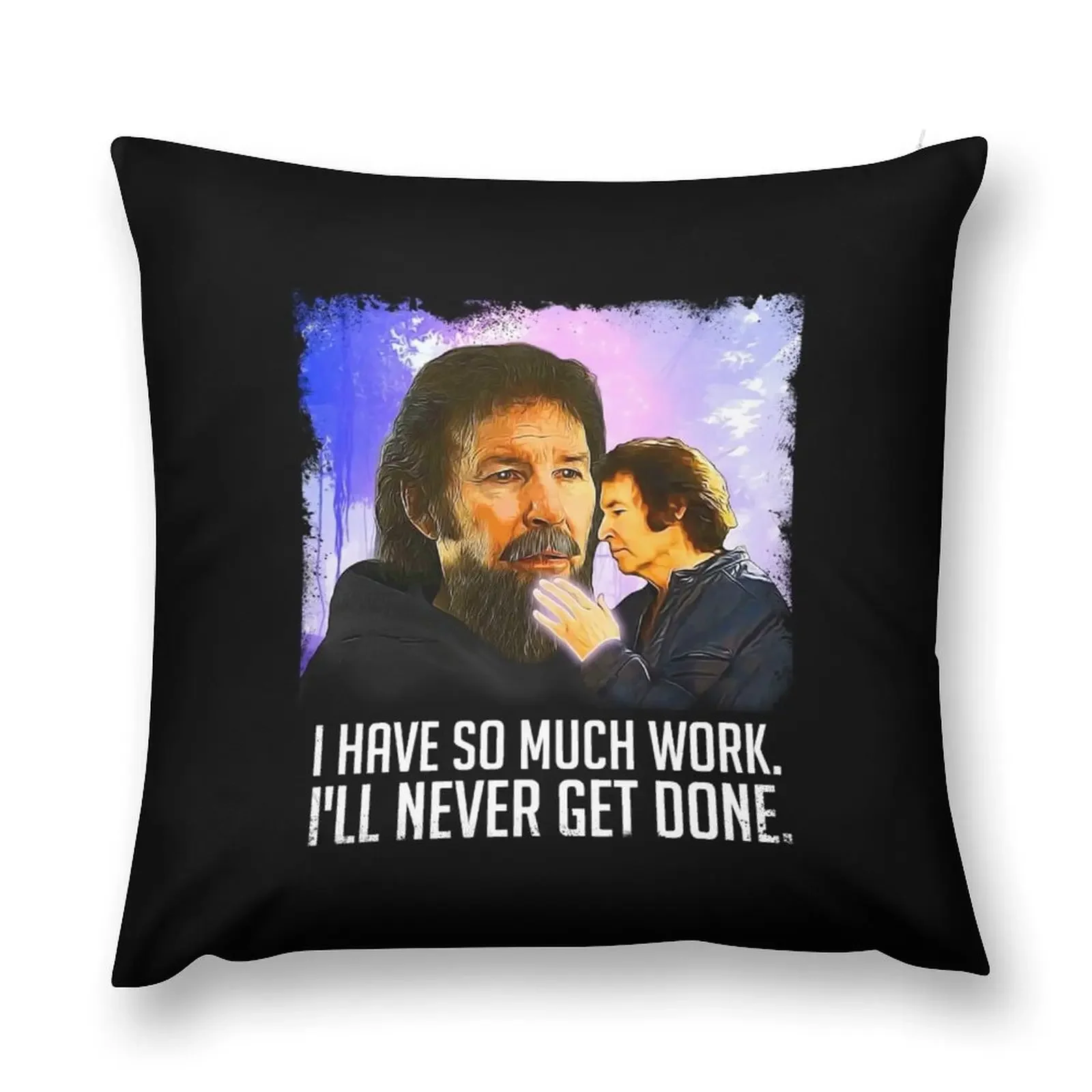 I have so much work - Neil Breen Throw Pillow Anime Decorative Sofa Cushion Couch Cushions pillow cover christmas pillow