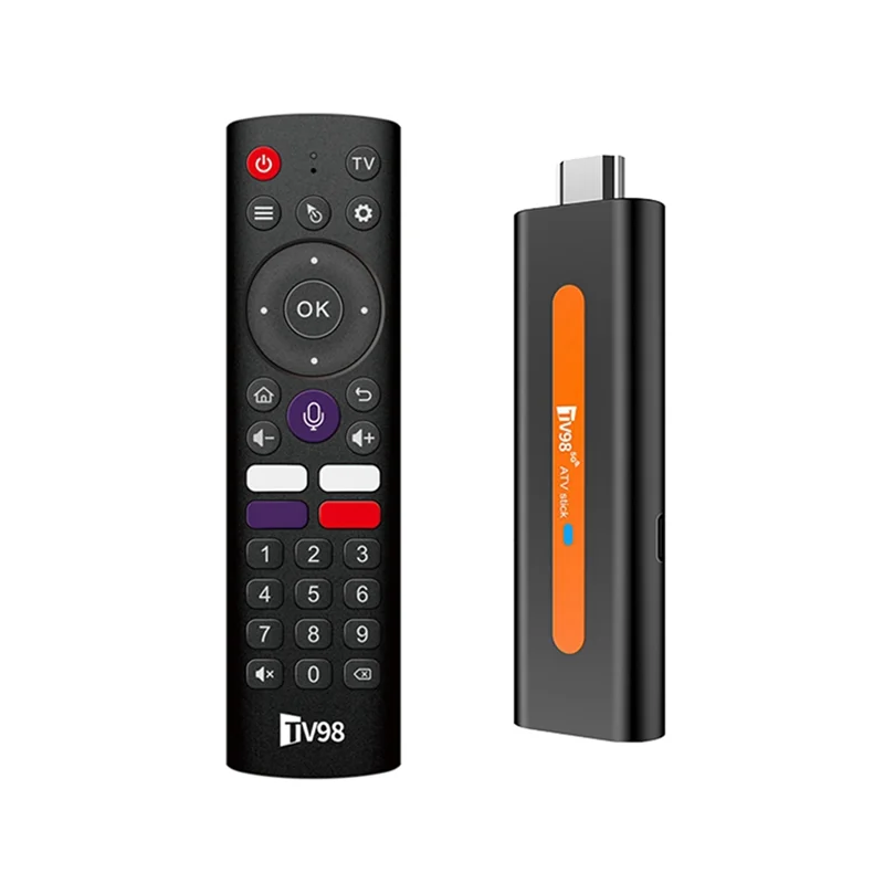 Neu – TV98 ATV H618 Set-Top-Box H618 8K HD Bluetooth 5Gwifi Android 14 TV-Box TV-Box