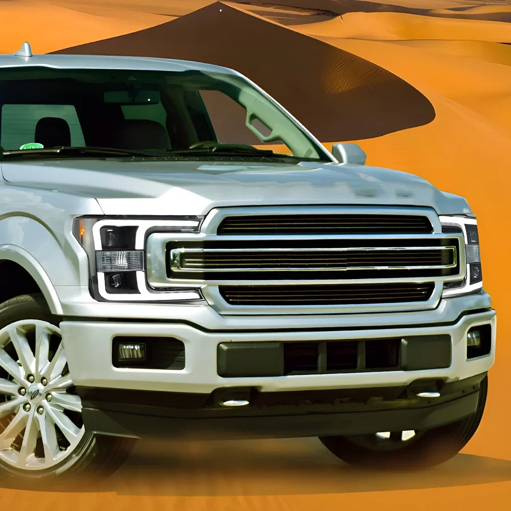 

Auto Headlights For Ford Raptor F150 2018-2019 LED Car Front Lamps Assembly Upgrade Daytime Light 2 Projector Lens Accessories