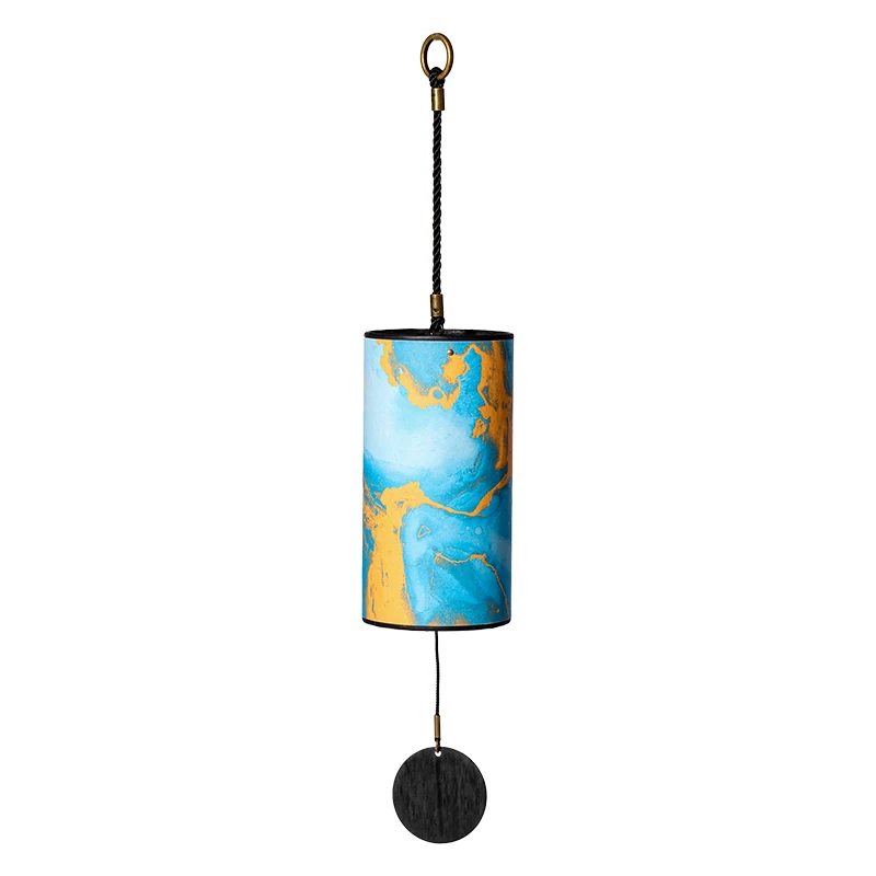 Bamboo Windchime 9 Rods , Wind Chimes 9 Rods, Wind bell Craft Outdoor, Garden Patio Zen Meditation