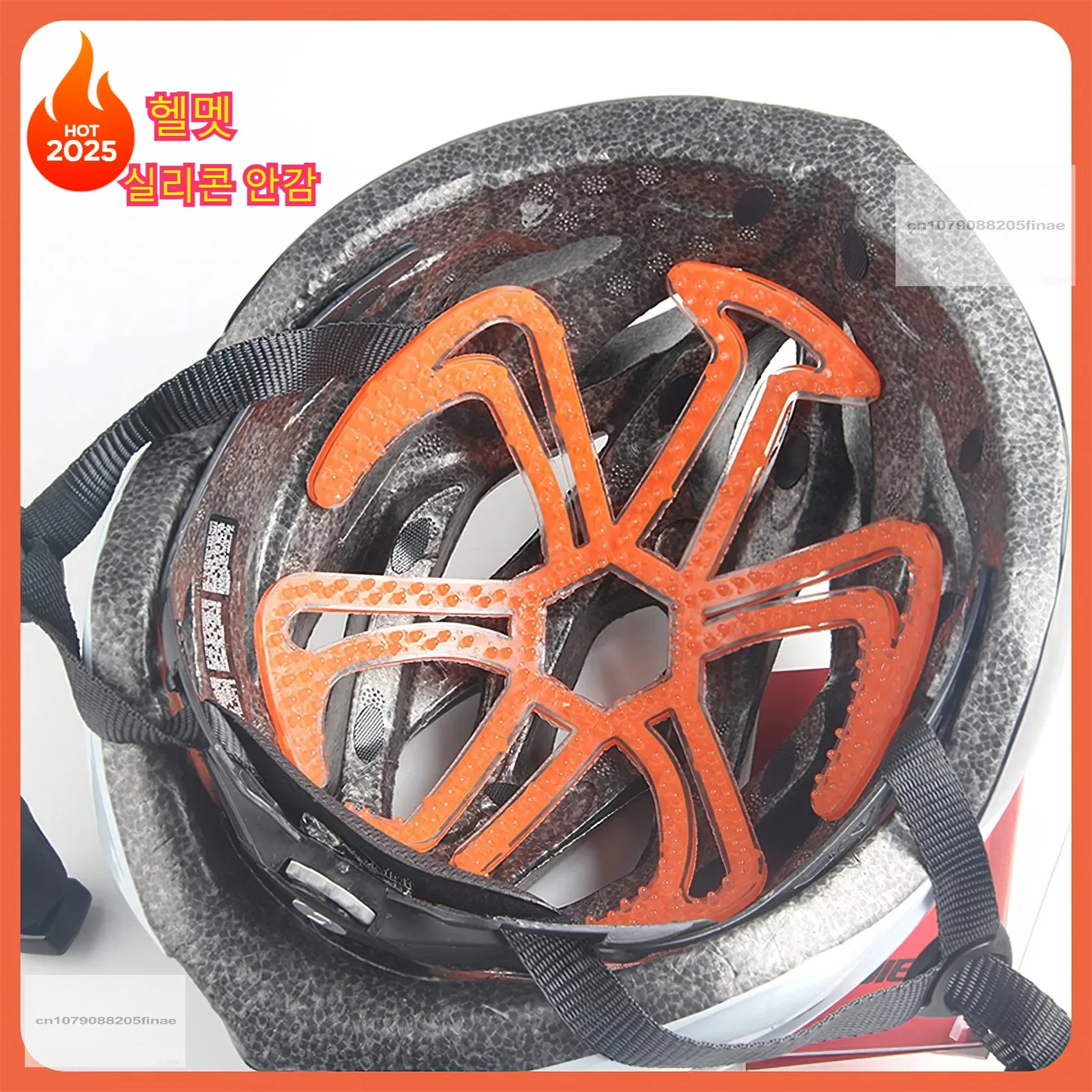 خوذة دراجة نارية مرنة بطانة من السيليكون سلامة مقاومة للصدمات تشوه خوذة السيارة بطانة جيدة التهوية